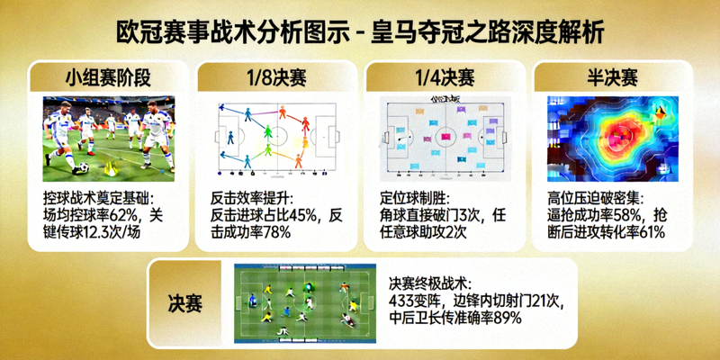 欧冠赛事战术分析图示 - 皇马夺冠之路深度解析